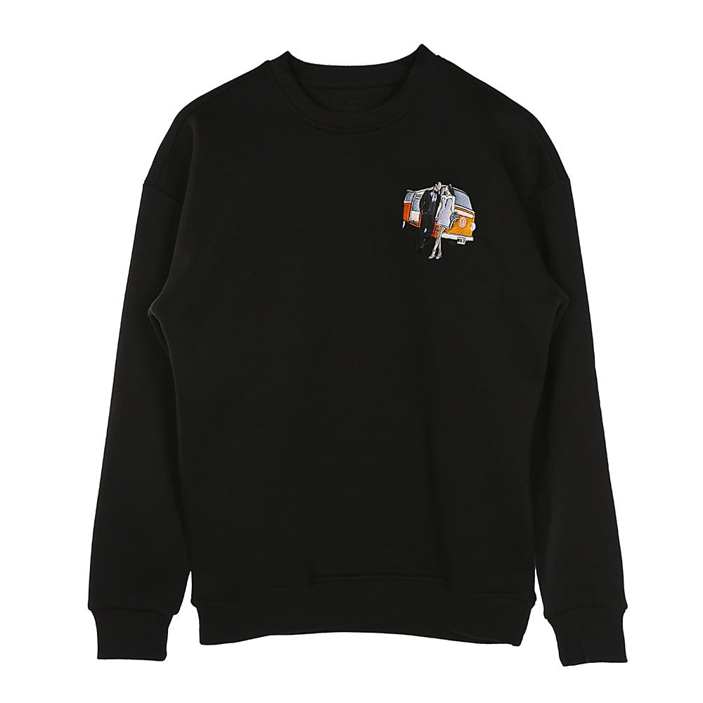 Kişiye Özel Fotoğraf Nakışlı Sweatshırt