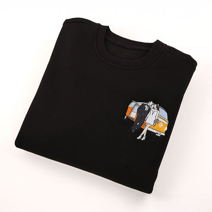 Kişiye Özel Fotoğraf Nakışlı Sweatshırt